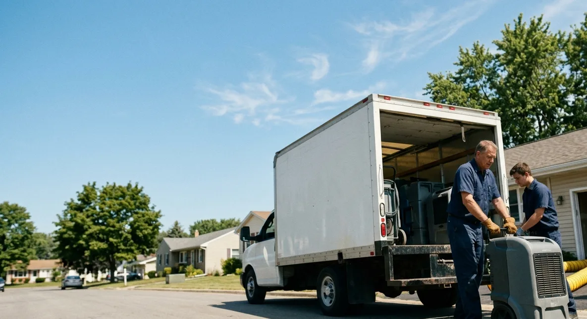 Water Damage Cleanup in Campbell, OH near me